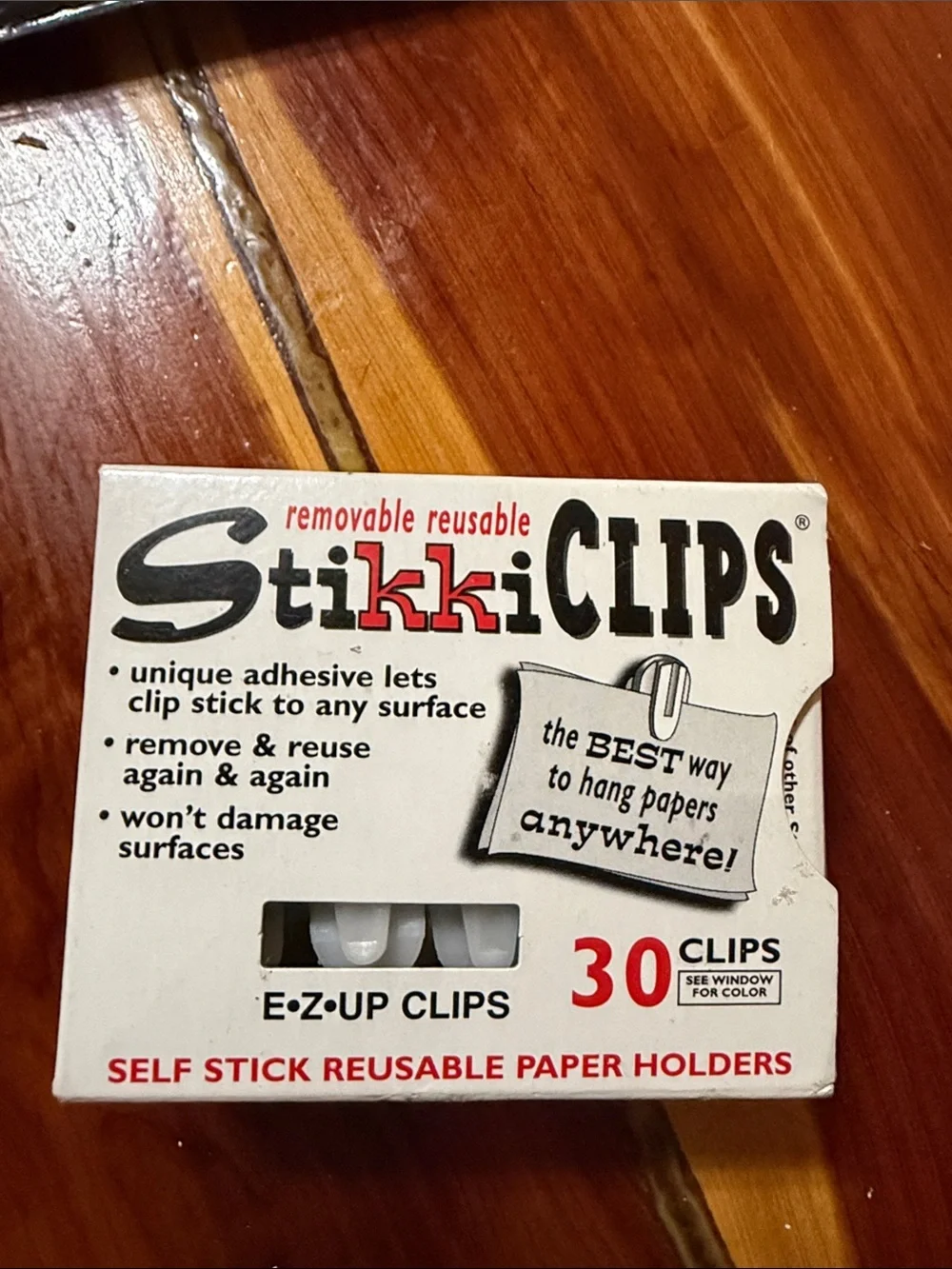 StikkiClips removable reusable